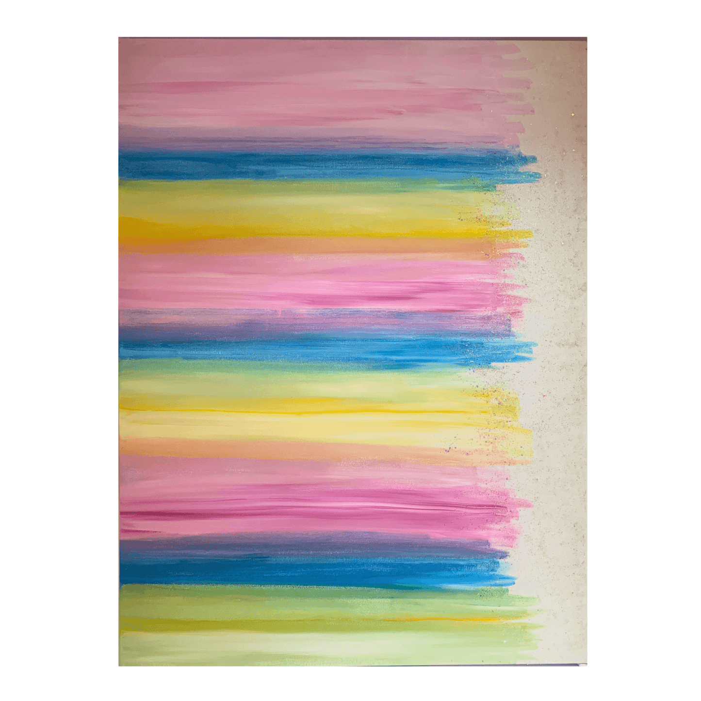 LETS PARTY- Fun Abstract Modern Acrylic Painting