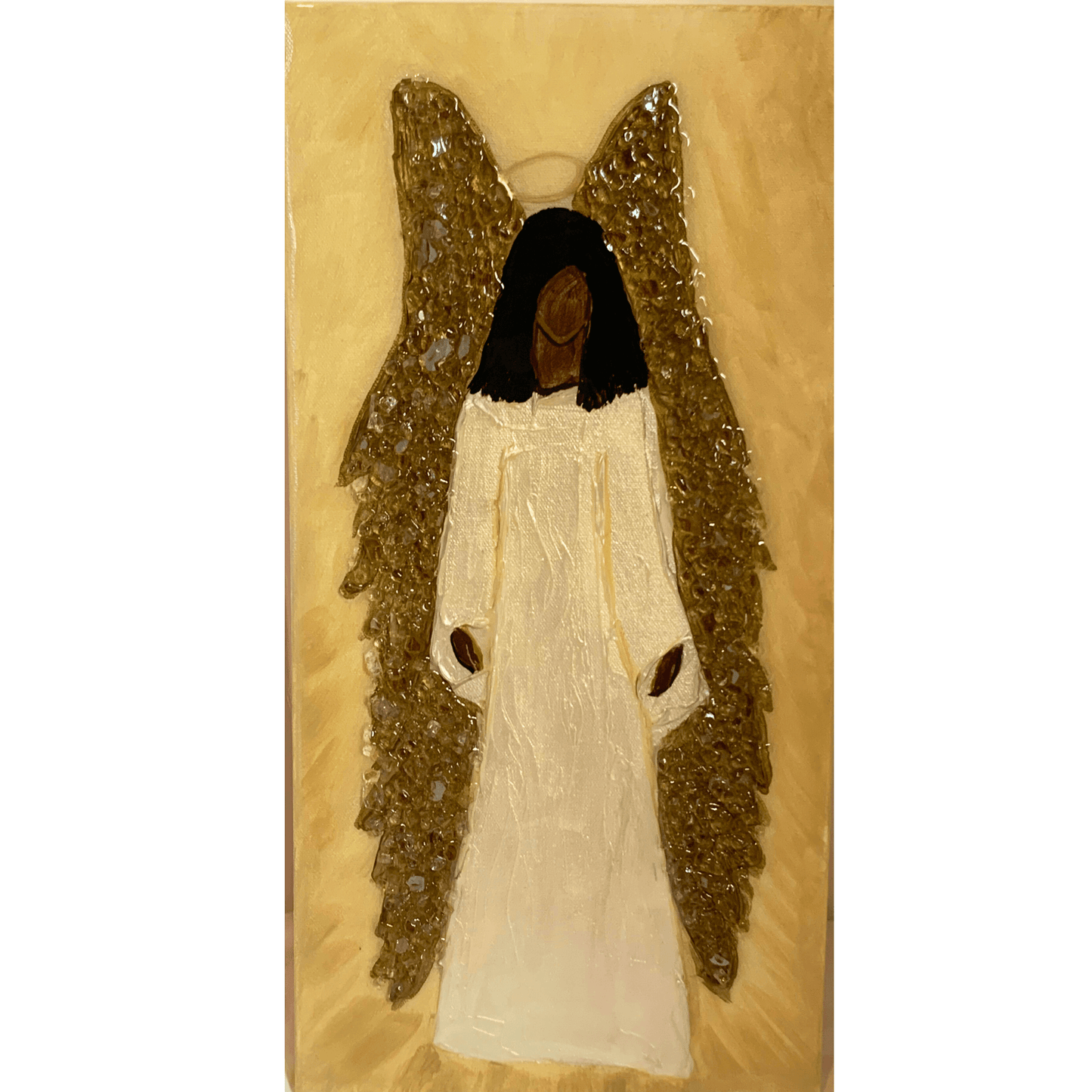 ANGEL ART Mixed Media Angel Wings Spirit Guide