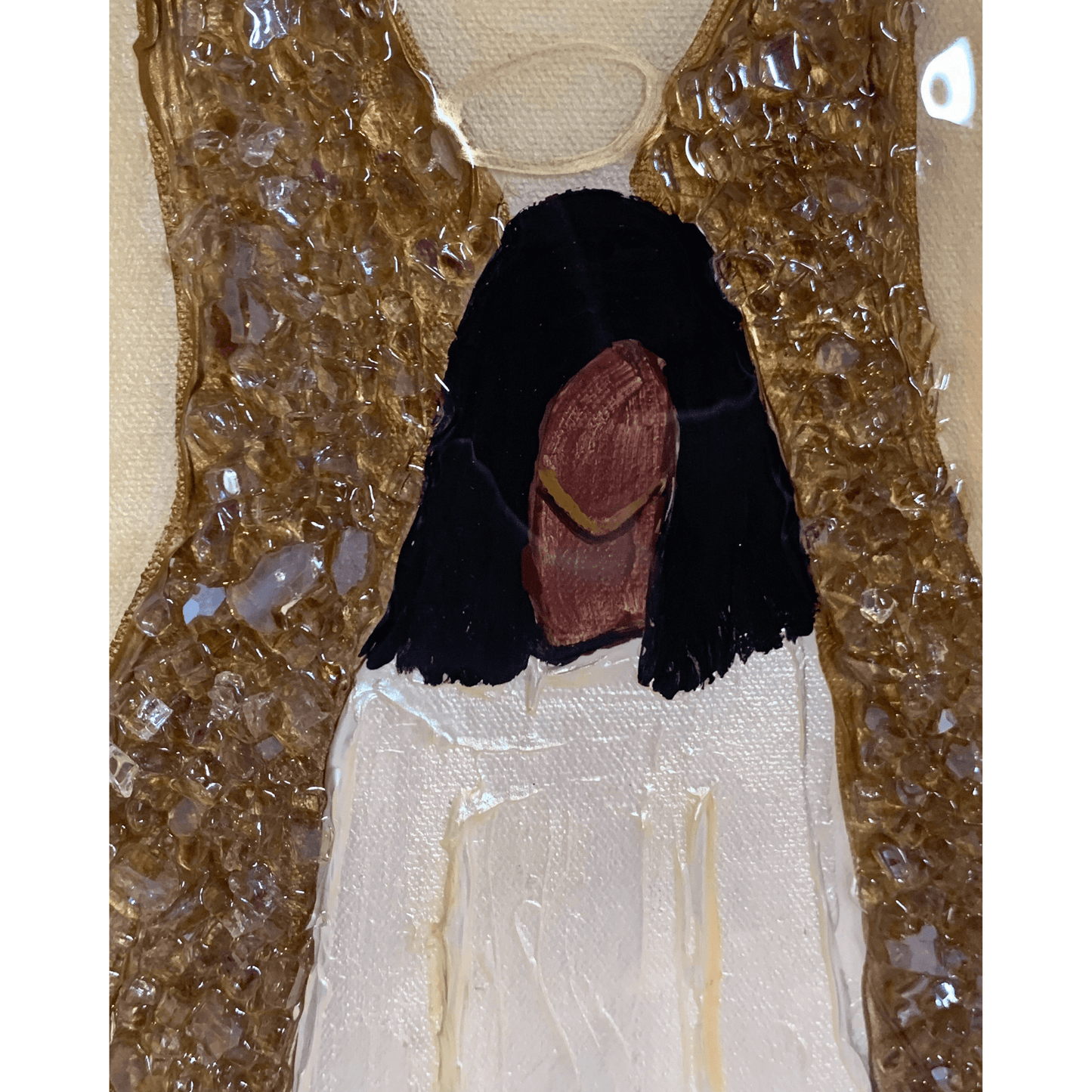 ANGEL ART Mixed Media Angel Wings Spirit Guide