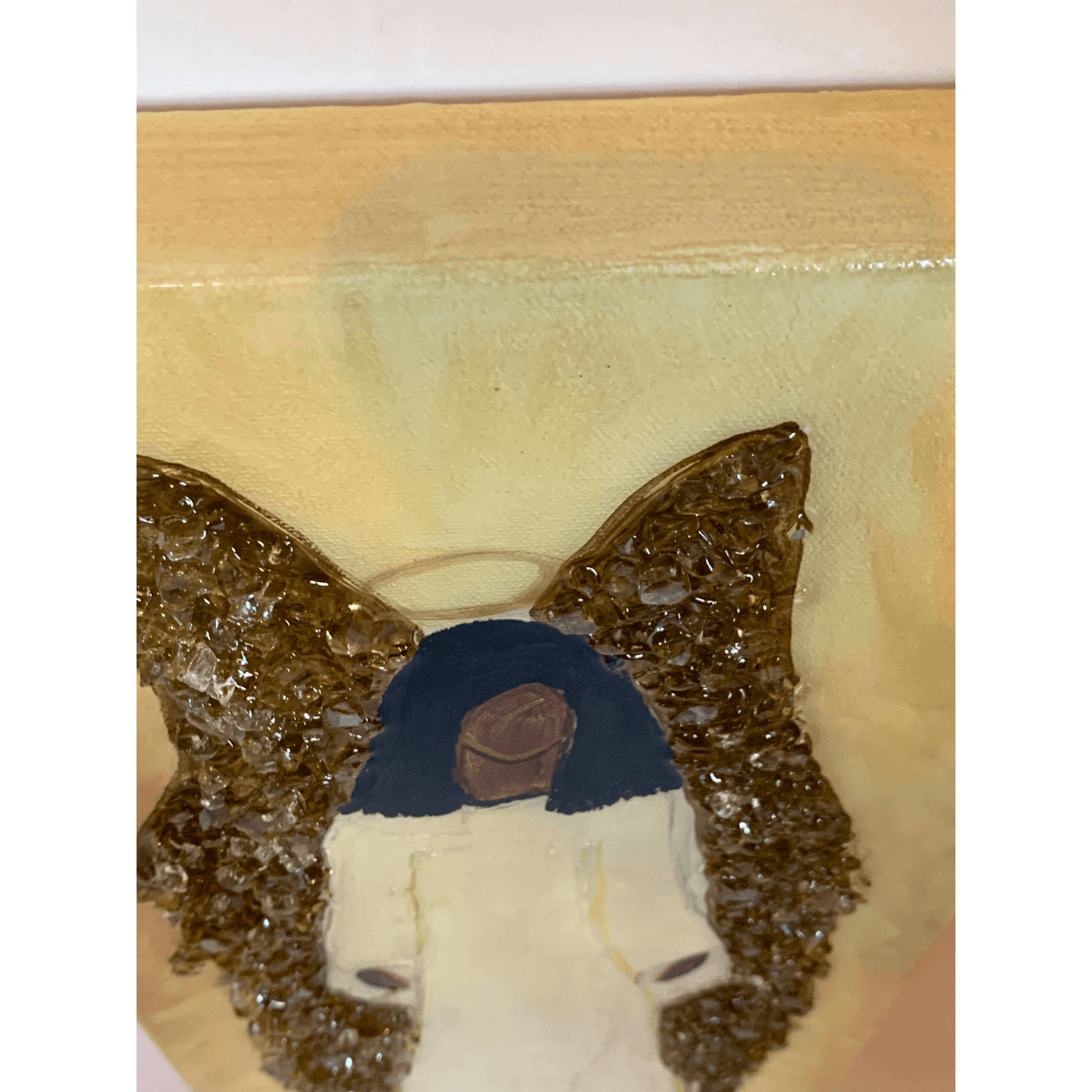 ANGEL ART Mixed Media Angel Wings Spirit Guide