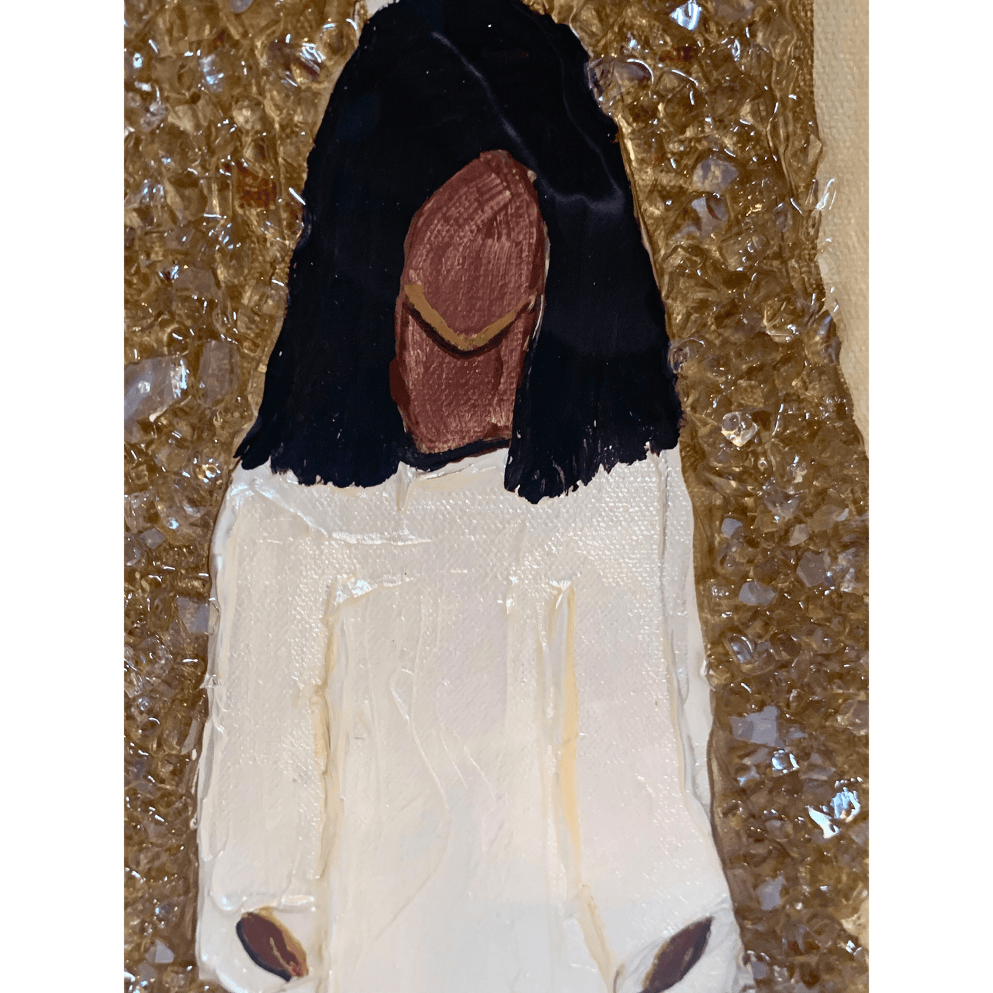 ANGEL ART Mixed Media Angel Wings Spirit Guide