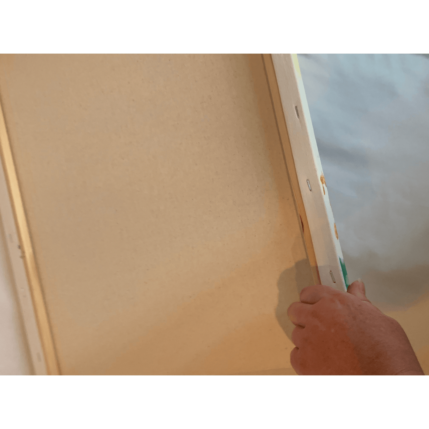 SHINY HAPPY PEOPLE Abstract Acrylic Painting on 16x20x0.5 inch canvas