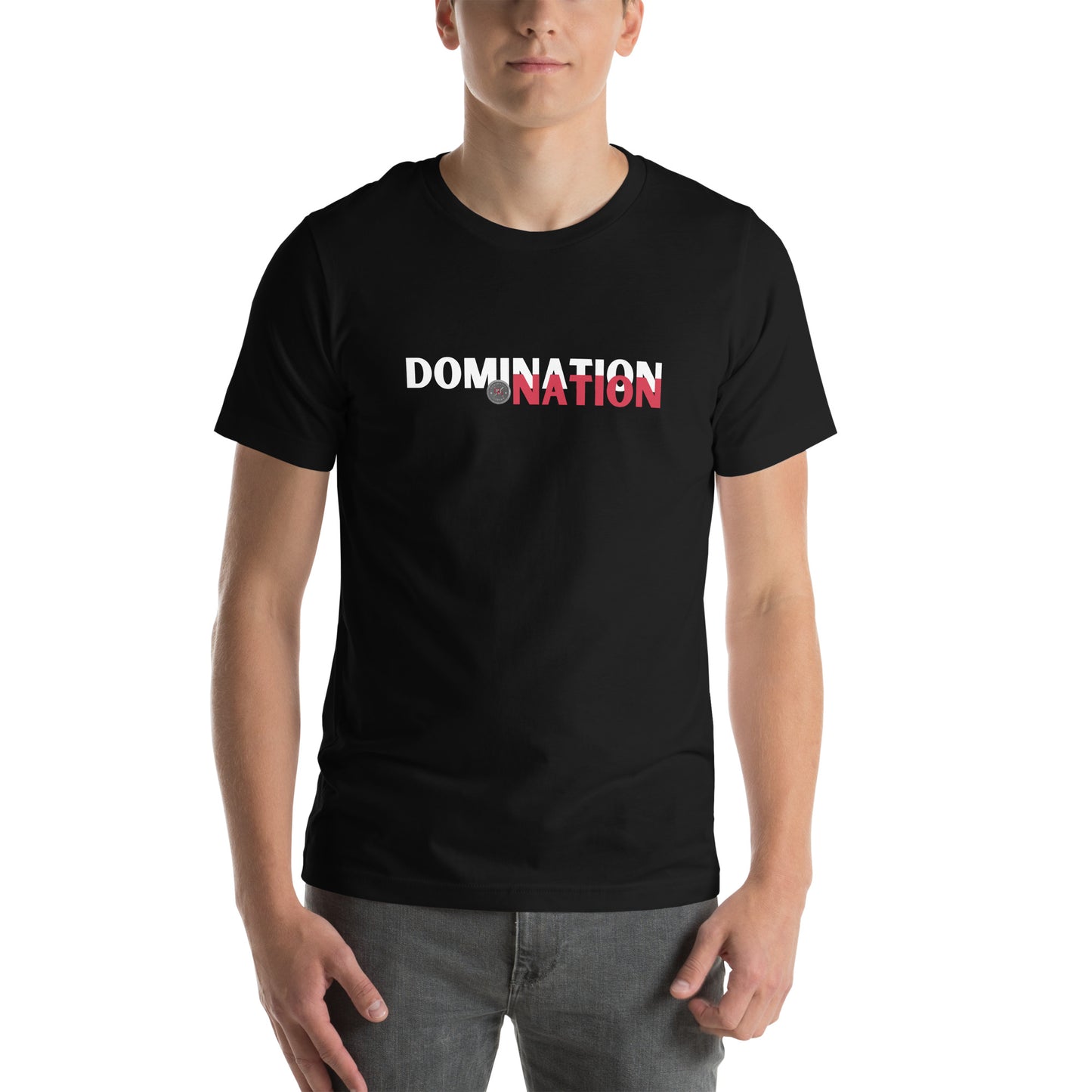 Domination nation words Unisex t-shirt