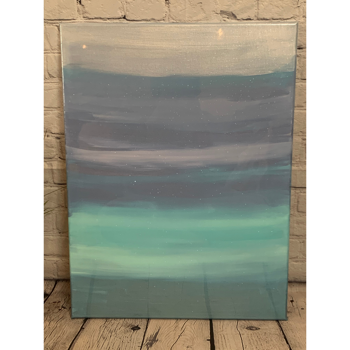 Blue, Purple & Teal Hombre Effect