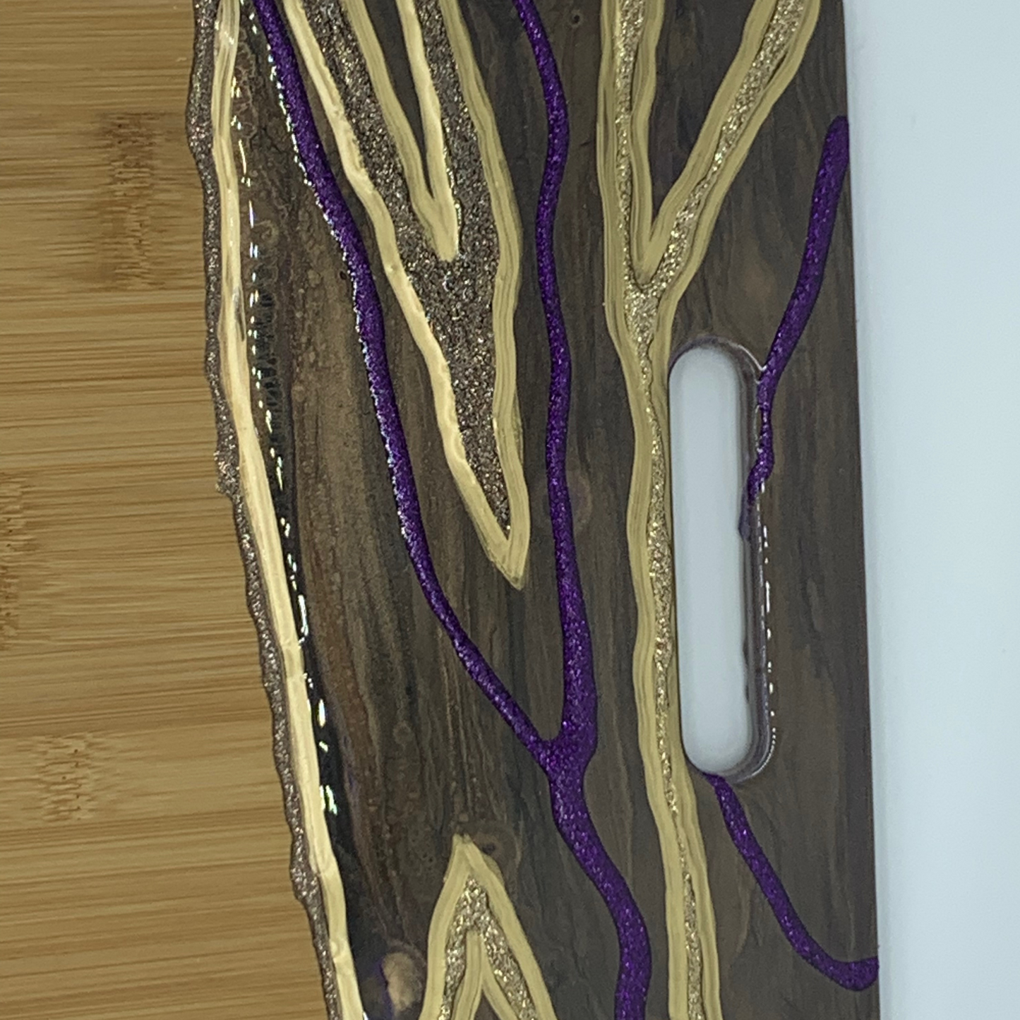 "Show Stopper" Gorgeous Functional Art Charcuterie Board/ Cutting Board