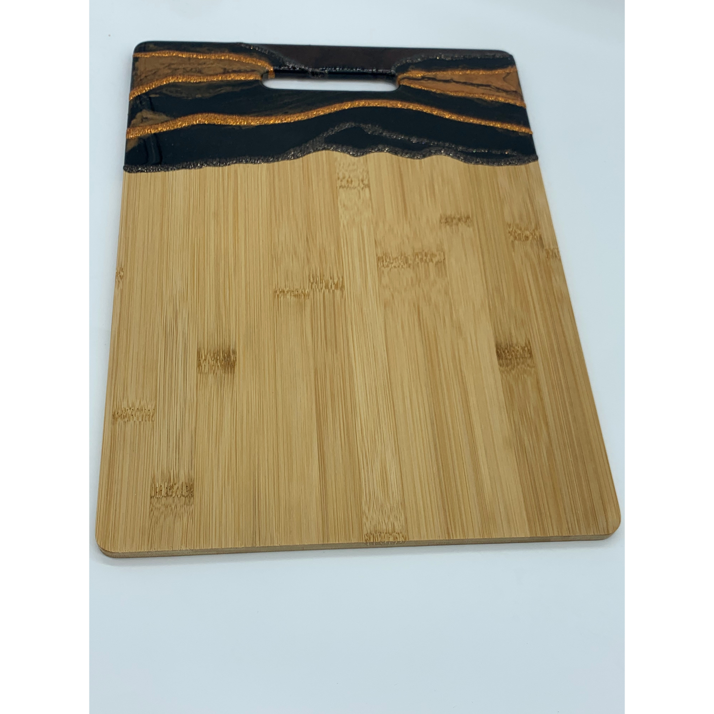 "Black Beauty" Modern Charcuterie Board Cutting Board