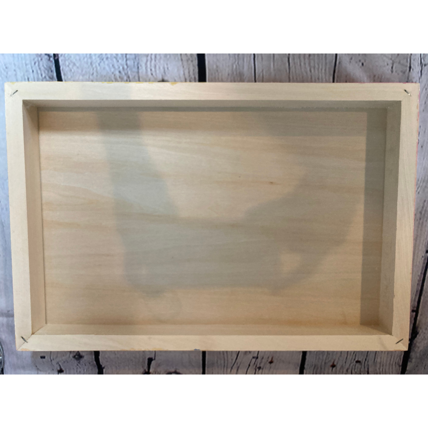 Abstract Bright Pink, Orange, White, & Yellow