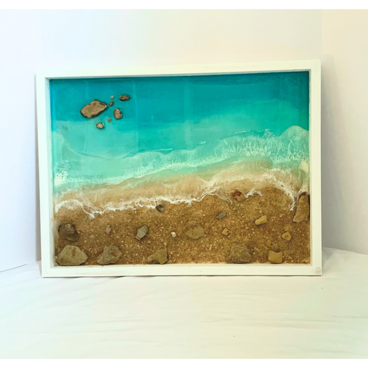 Bring the Ocean Inside With this Gorgeous Resin Art