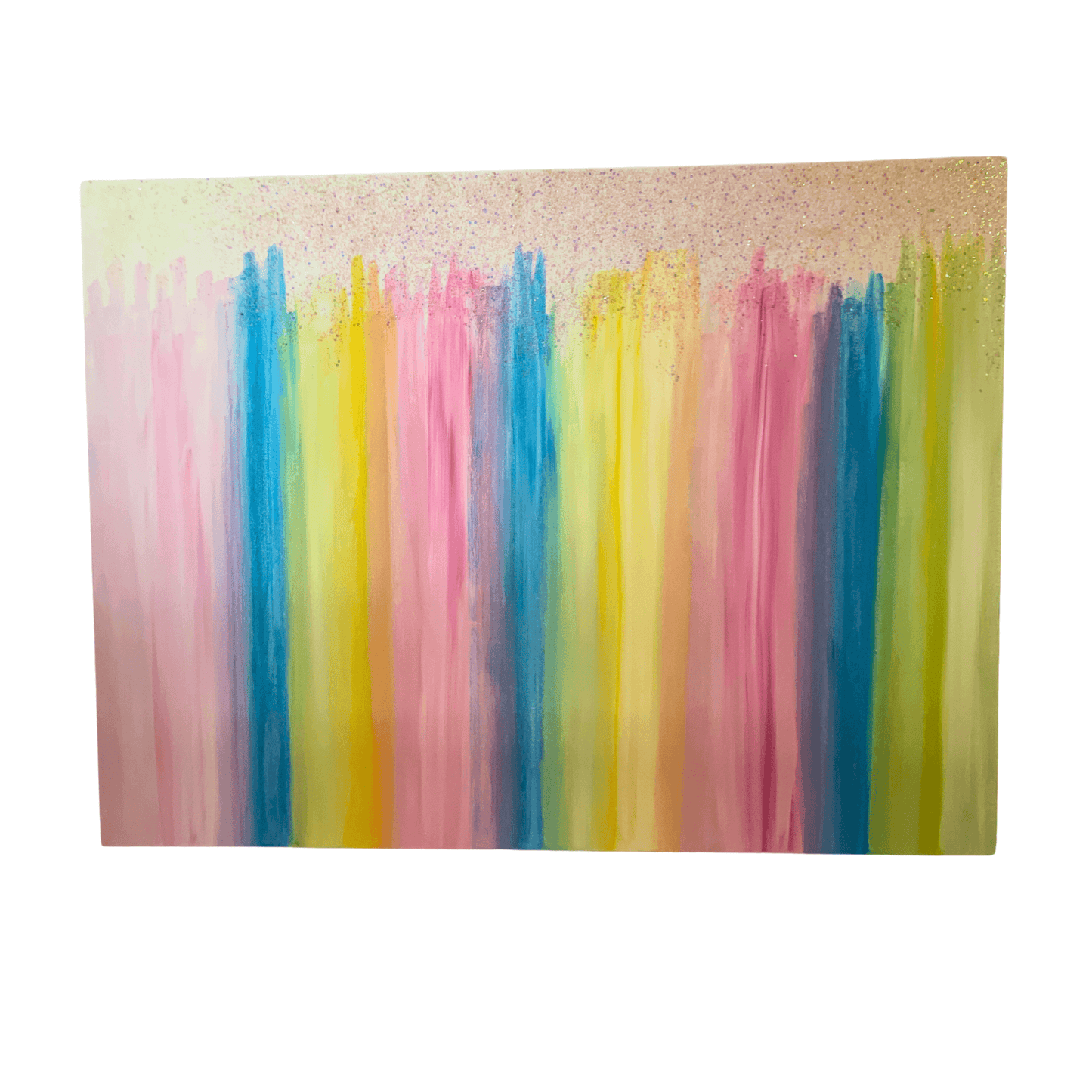 LETS PARTY- Fun Abstract Modern Acrylic Painting