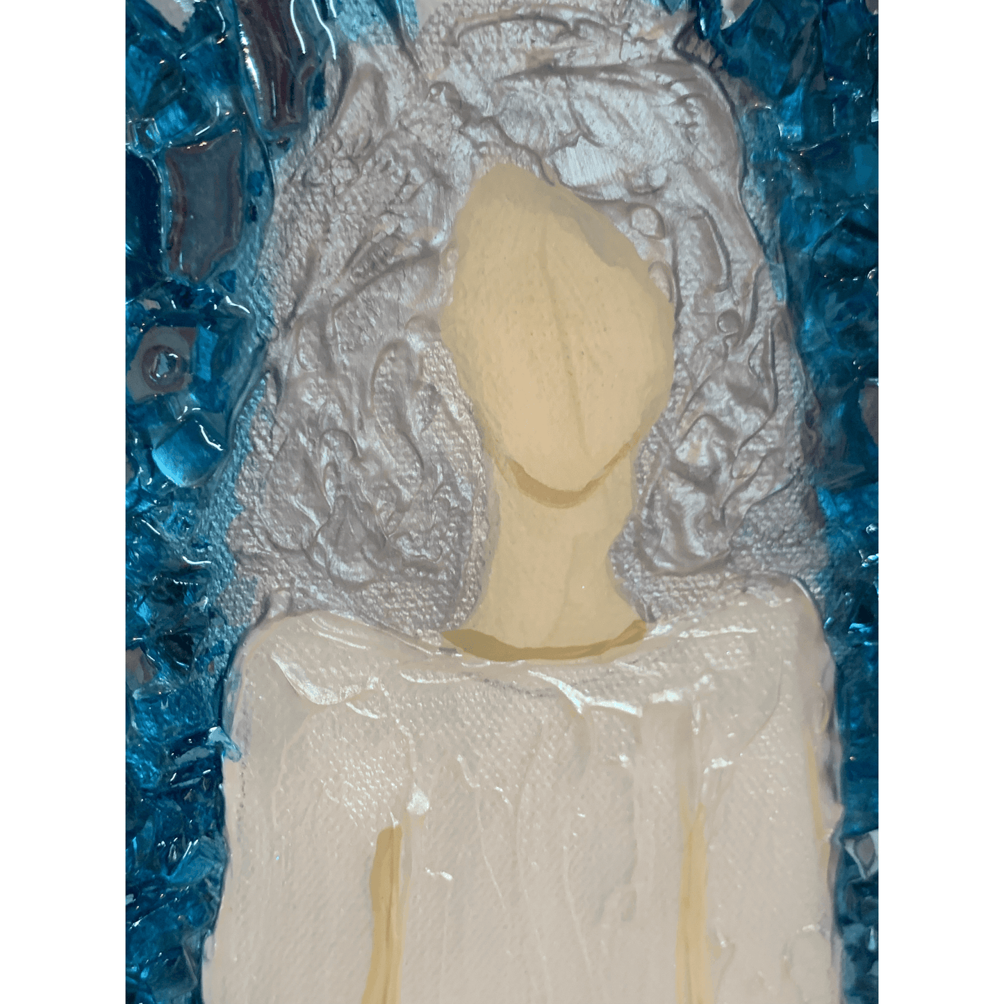 ANGEL ART Mixed Media Angel Spirit Guide