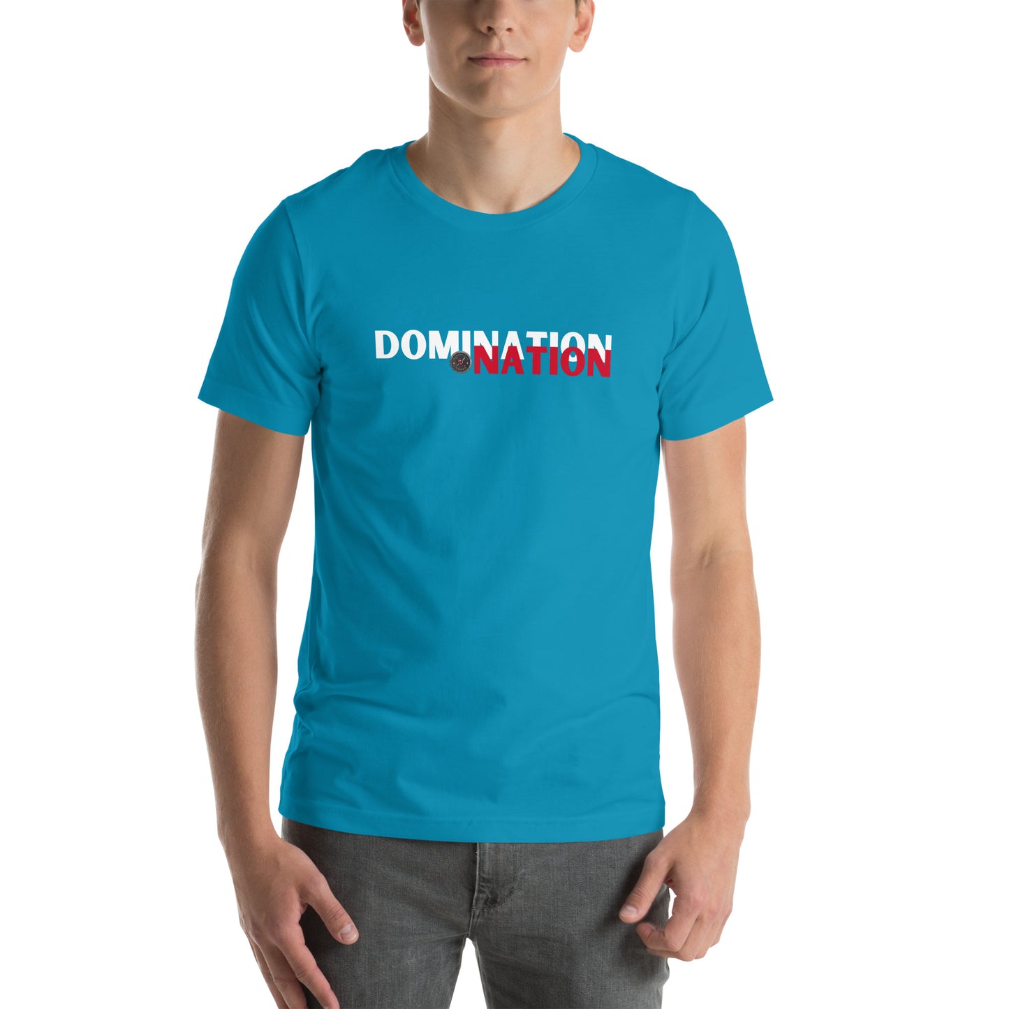 Domination nation words Unisex t-shirt