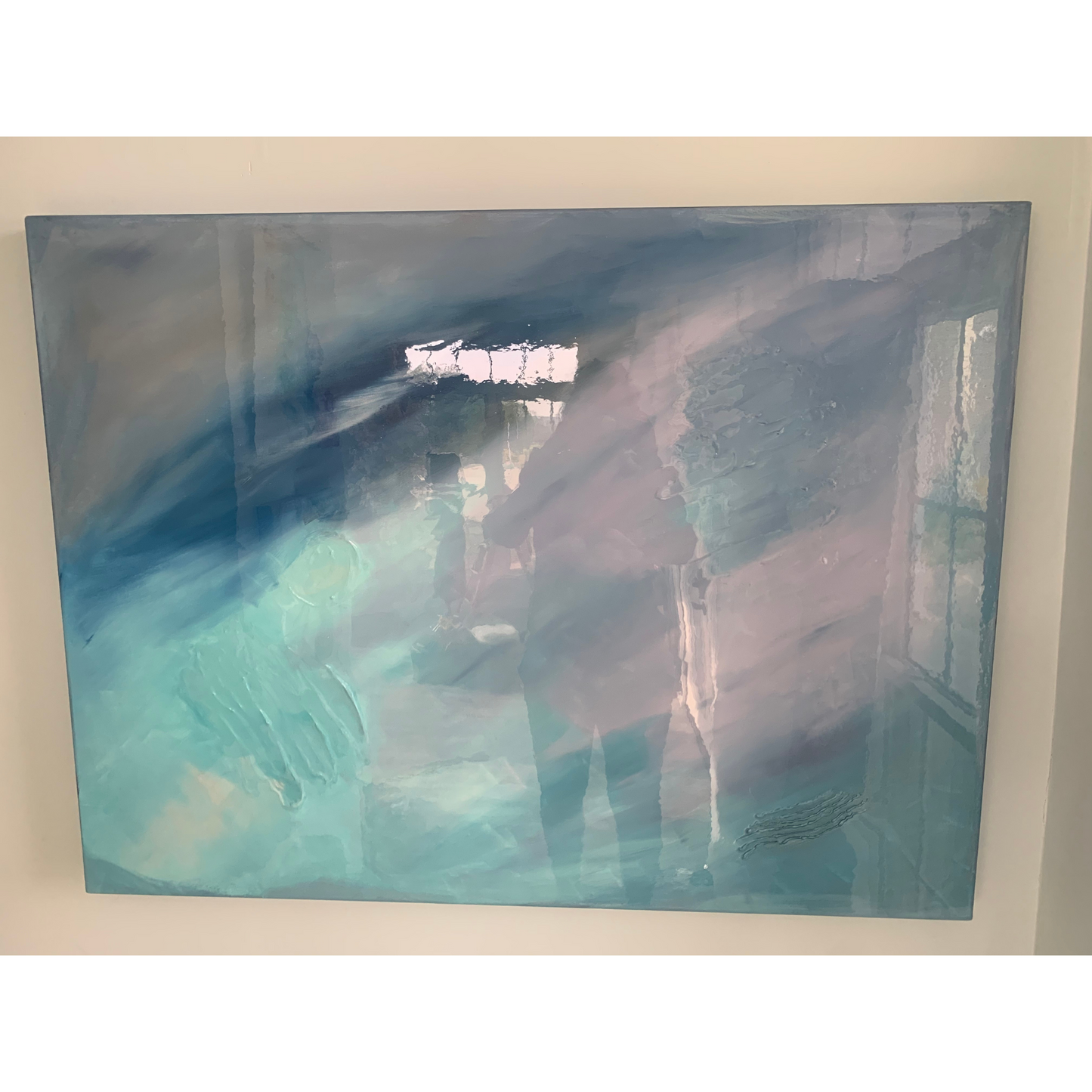 Large Calm Abstract Art