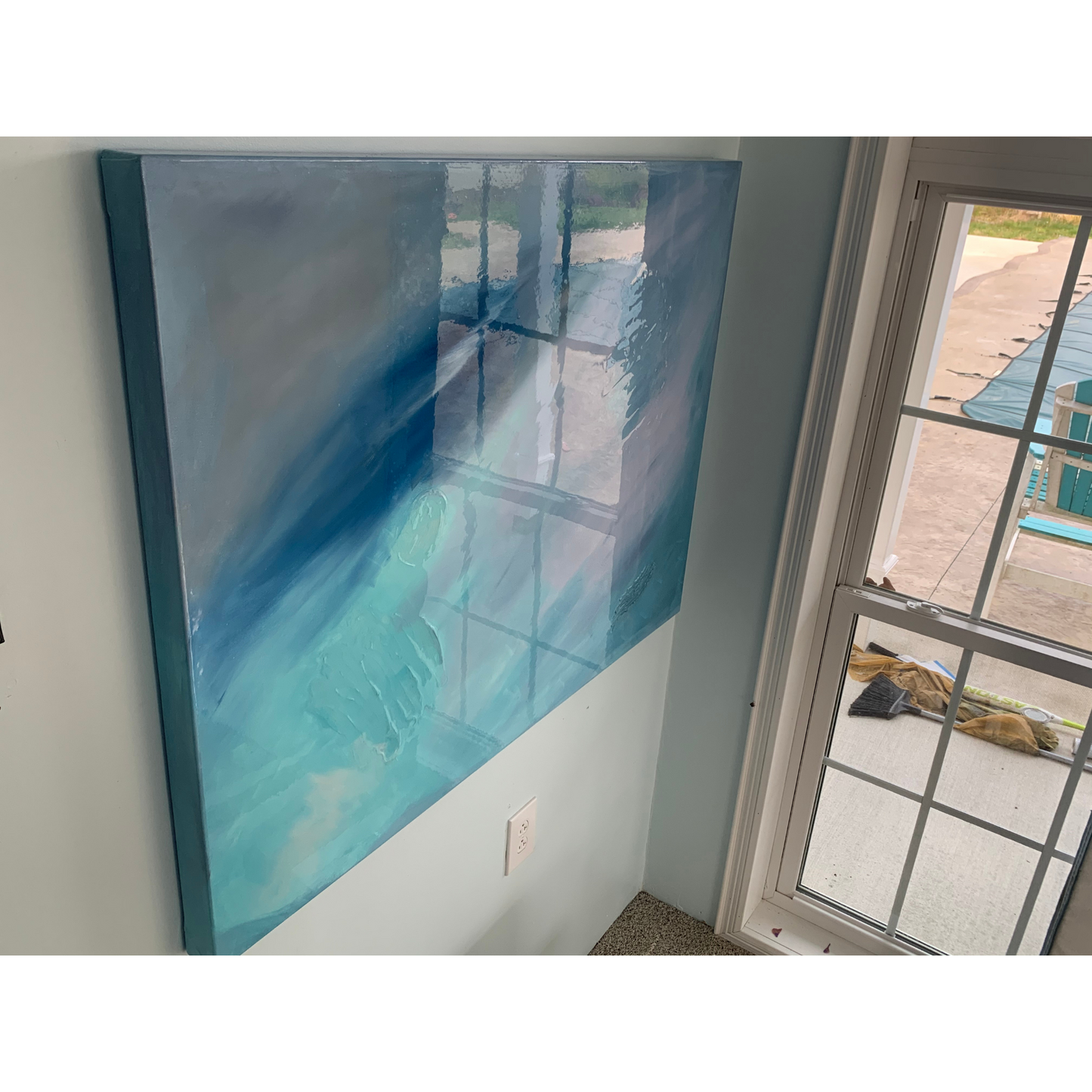 Large Calm Abstract Art