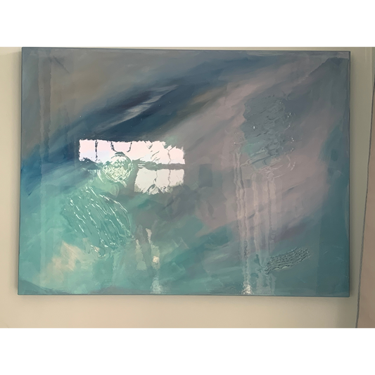 Large Calm Abstract Art