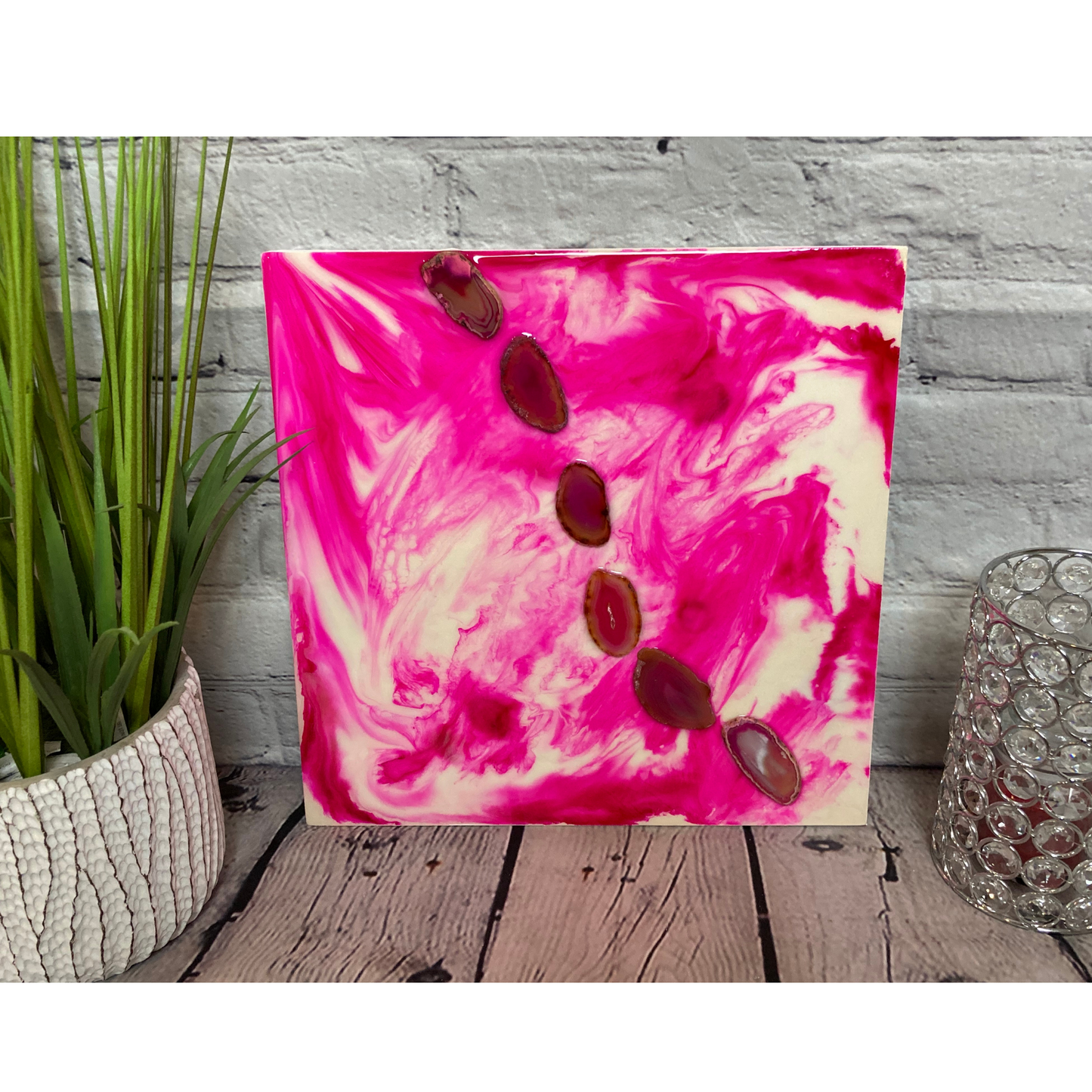 Hot Pink Agate