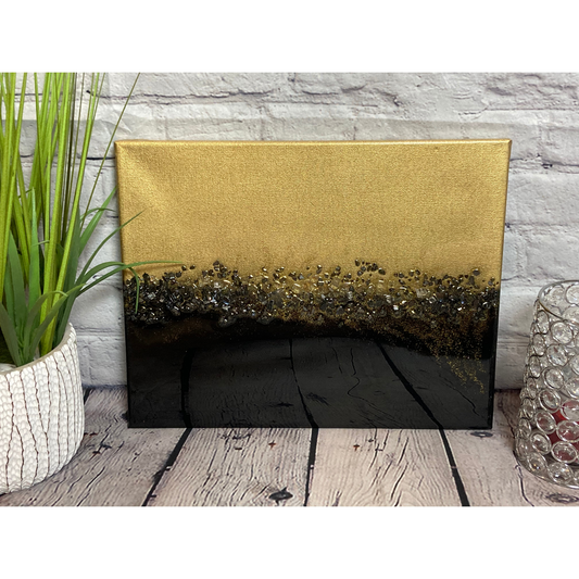 Black & Gold Bling