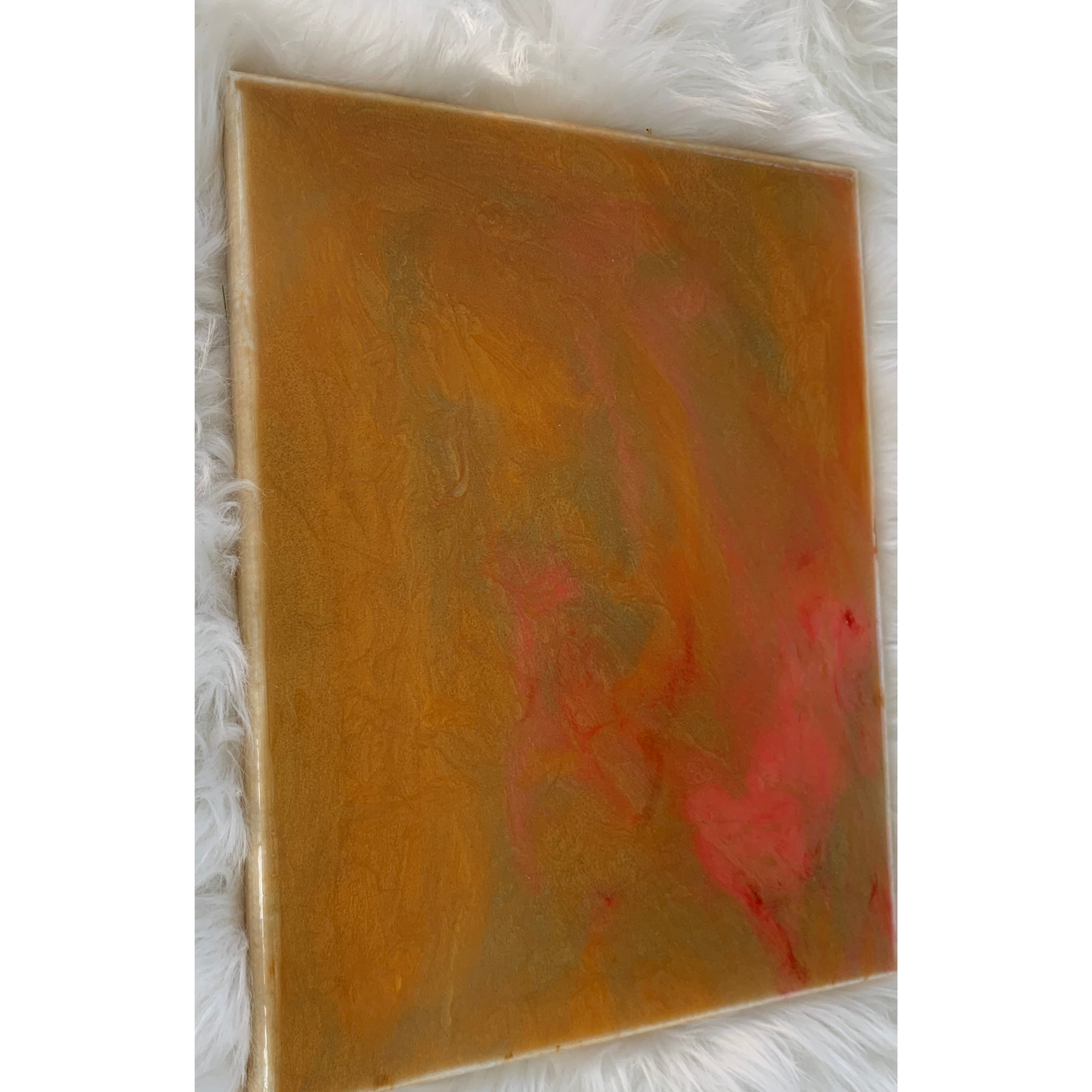 "Ember" Abstract on 11x14 inch canvas Modern Wall Art