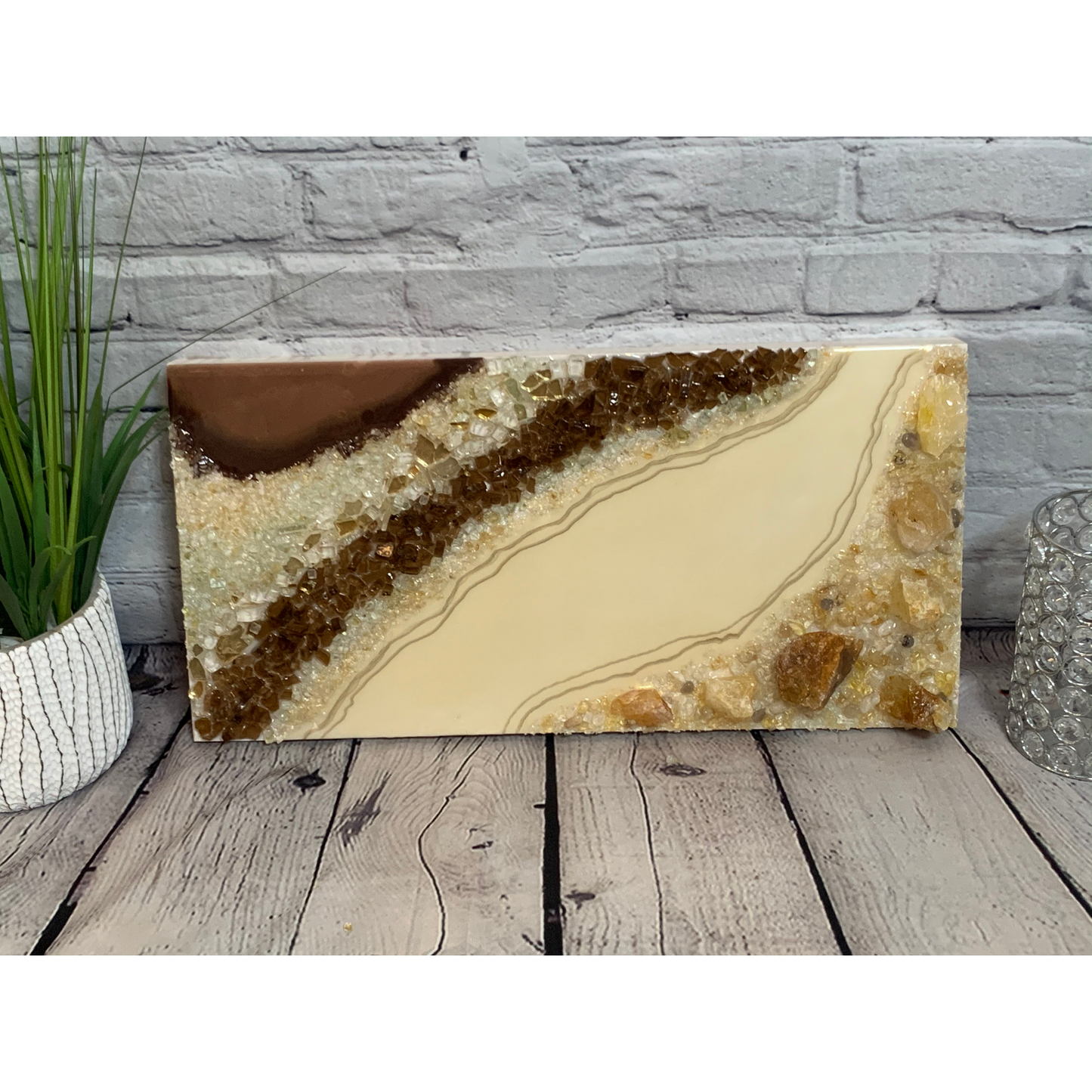Neutral Honey Calcite Crystal