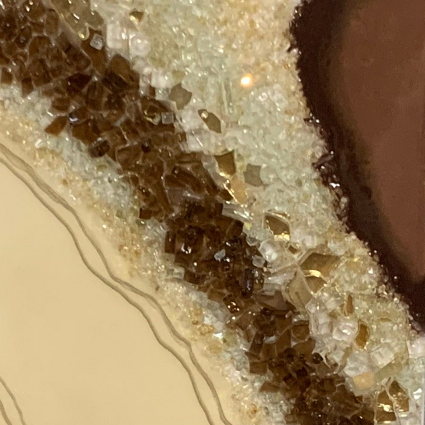 Neutral Honey Calcite Crystal