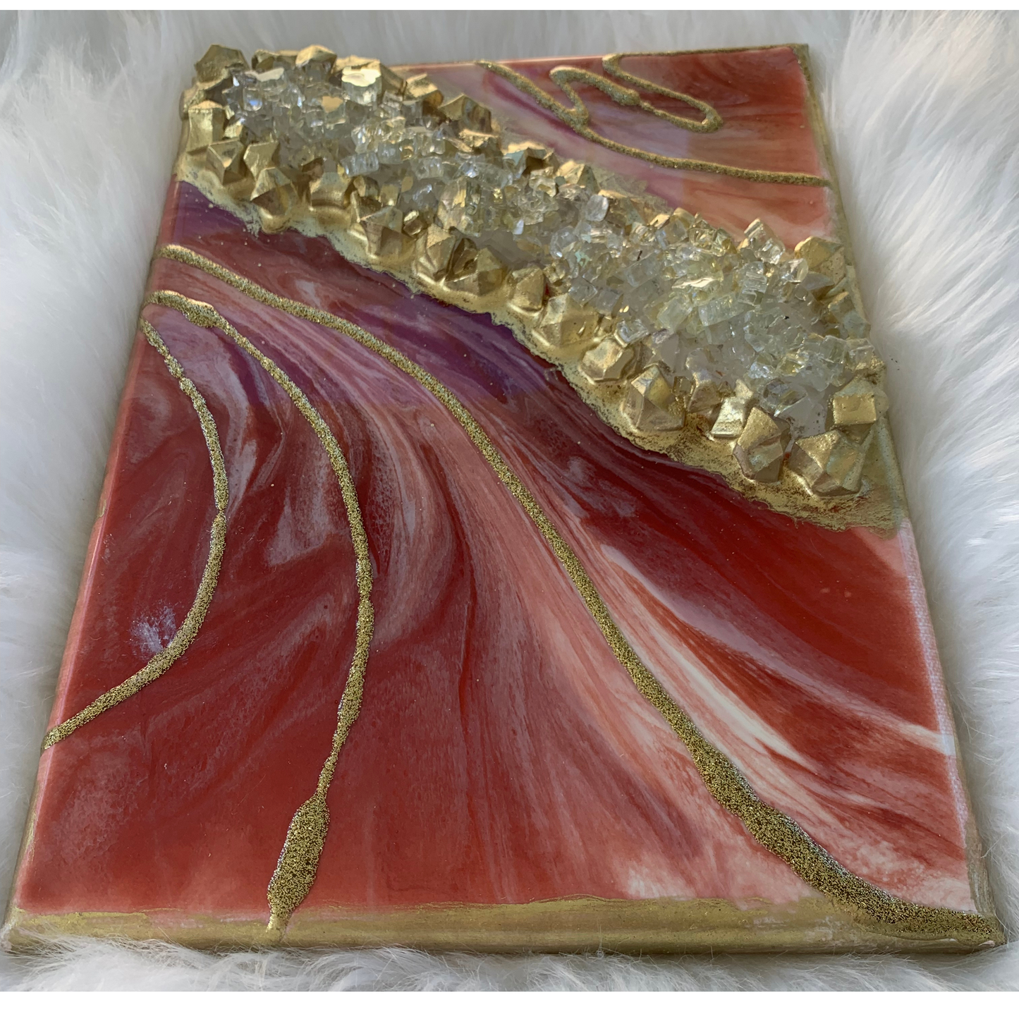 "Rich" 9x12 inch Canvas Modern Wall Art