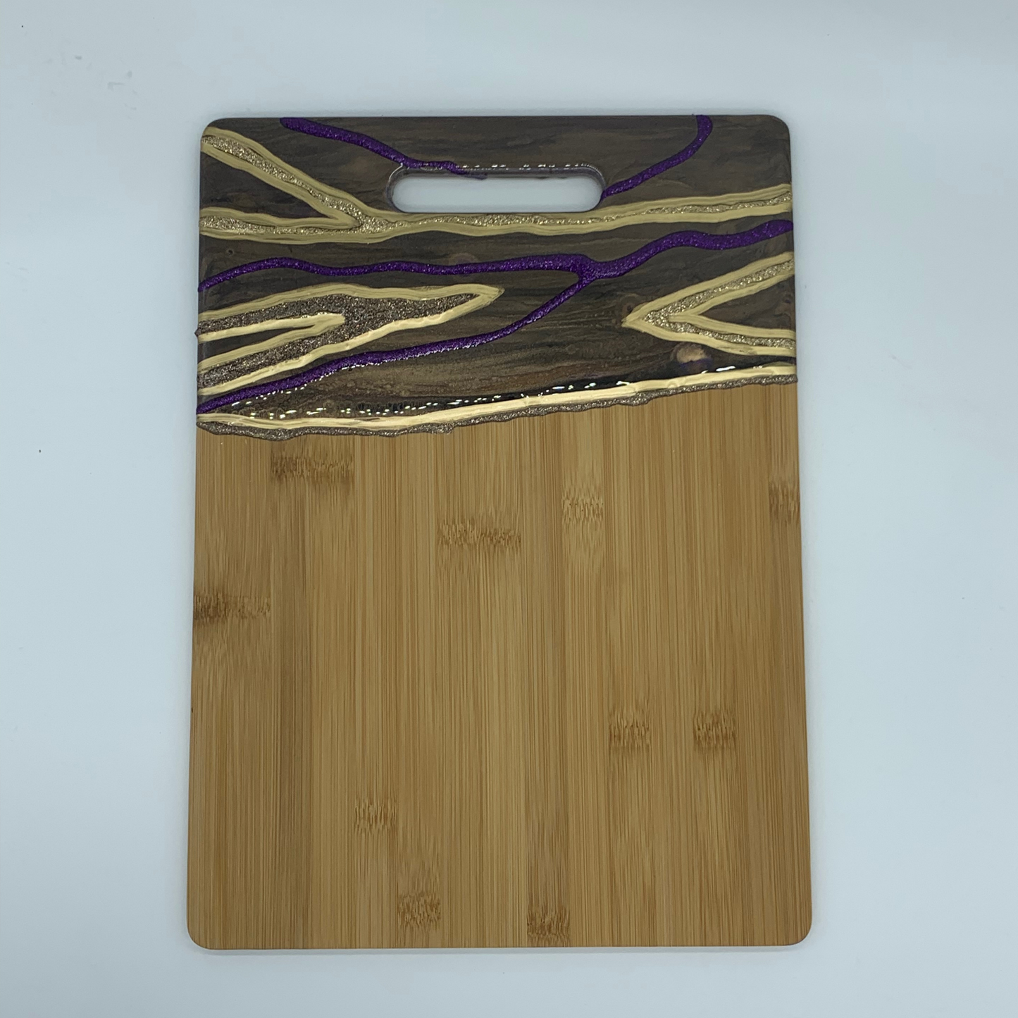 "Show Stopper" Gorgeous Functional Art Charcuterie Board/ Cutting Board