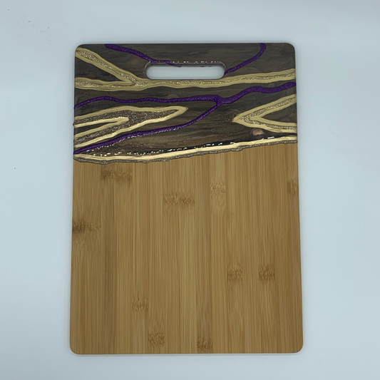 "Show Stopper" Gorgeous Functional Art Charcuterie Board/ Cutting Board