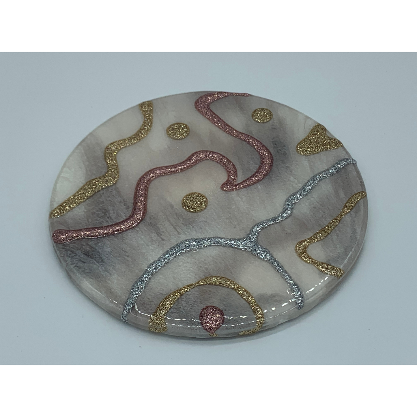 "ME" Abstract Resin Functional Wall Art