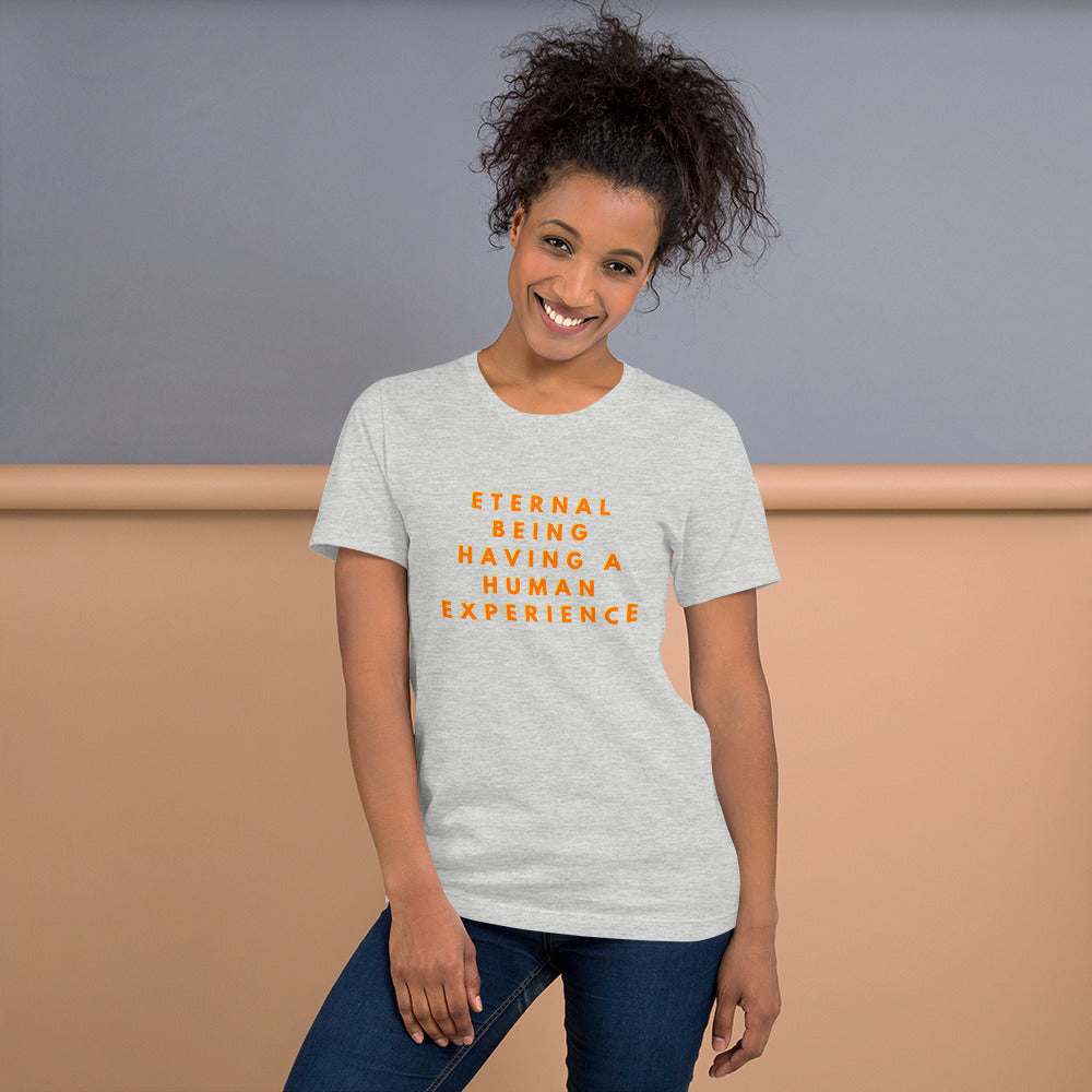 Eternal Being Having a Human Experience Short-Sleeve Unisex T-Shirt
