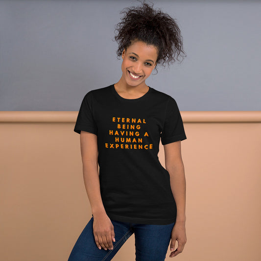 Eternal Being Having a Human Experience Short-Sleeve Unisex T-Shirt