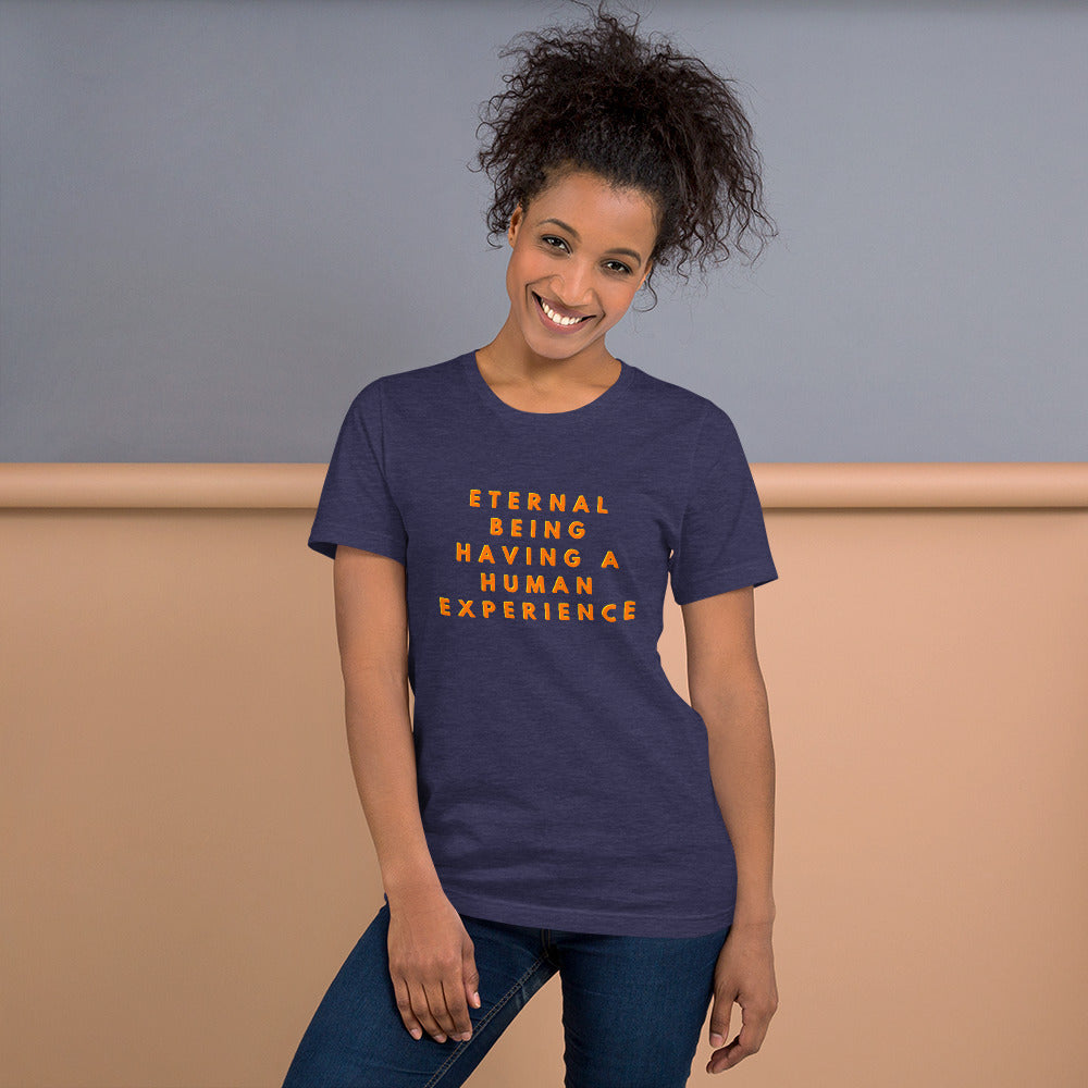 Eternal Being Having a Human Experience Short-Sleeve Unisex T-Shirt