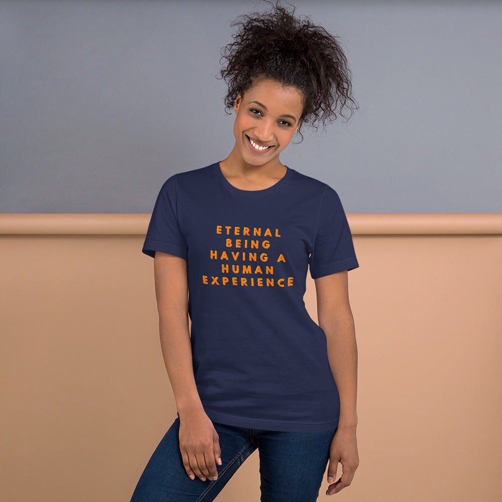 Eternal Being Having a Human Experience Short-Sleeve Unisex T-Shirt