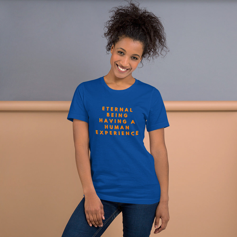 Eternal Being Having a Human Experience Short-Sleeve Unisex T-Shirt
