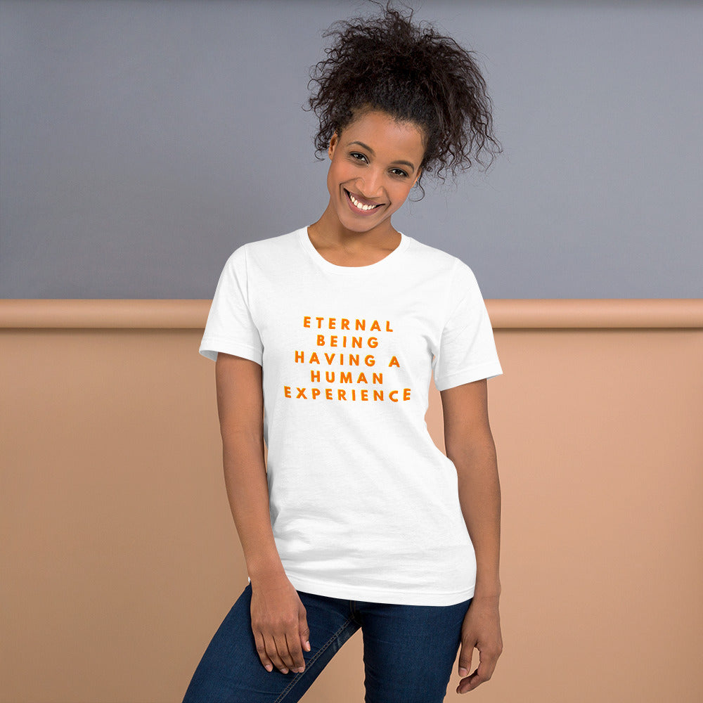 Eternal Being Having a Human Experience Short-Sleeve Unisex T-Shirt